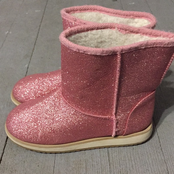 Pink glittery boots. - Picture 2 of 2